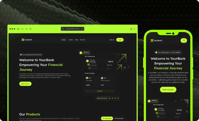Connect CRM product interface